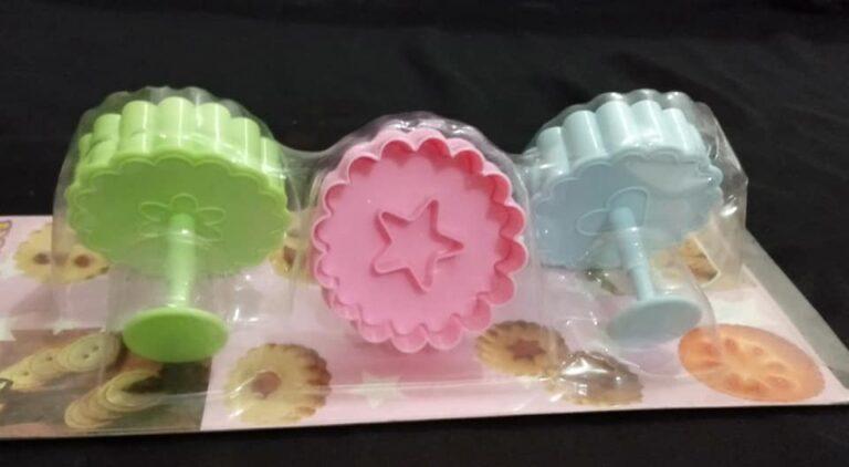 Jam Biscuits Cookie Cutter Plunger