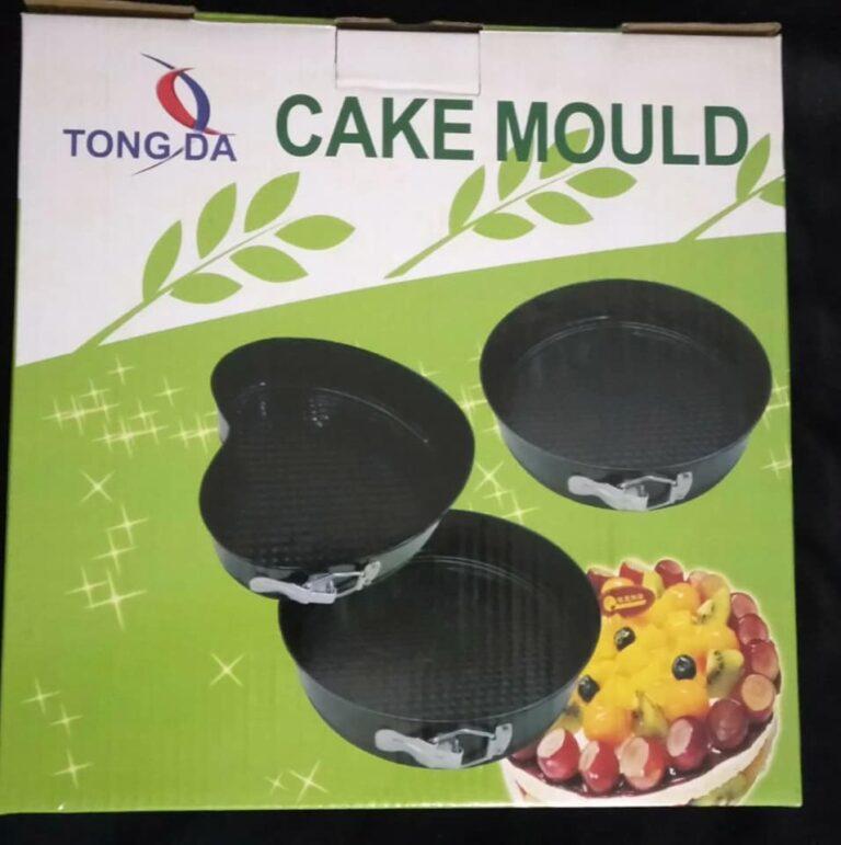 Round & Heart Non stick Cake Molds 3pcs set