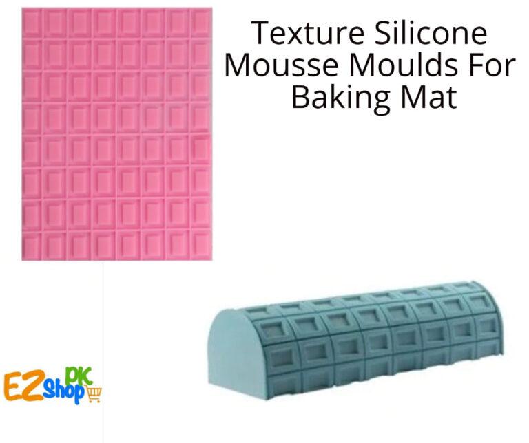 Texture Silicone Mousse Moulds For Baking Mat