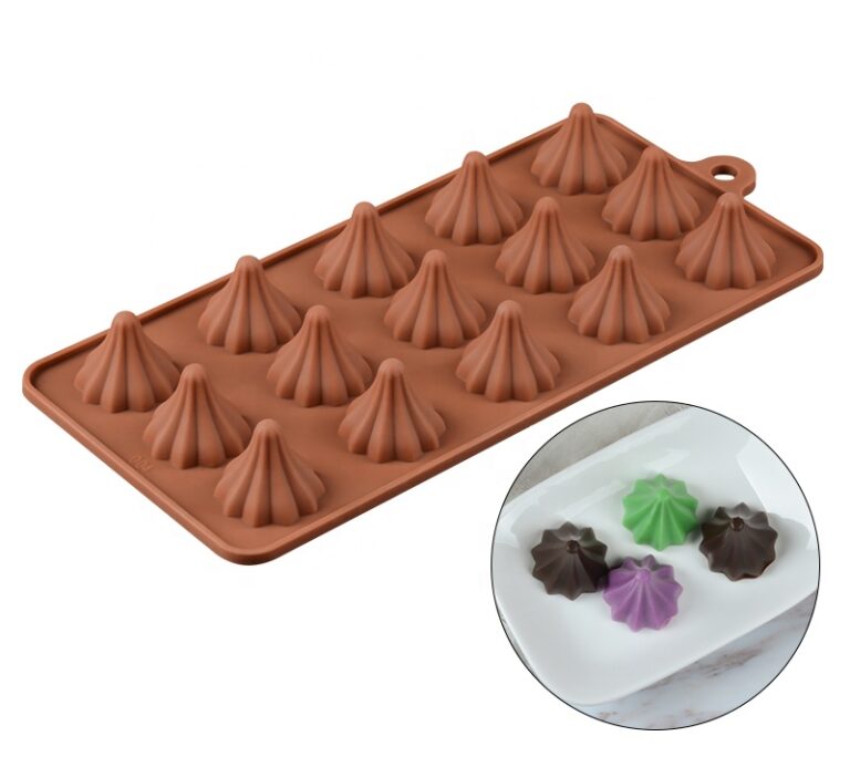 3D Triangle Kisses Chocolate Silicone Mold