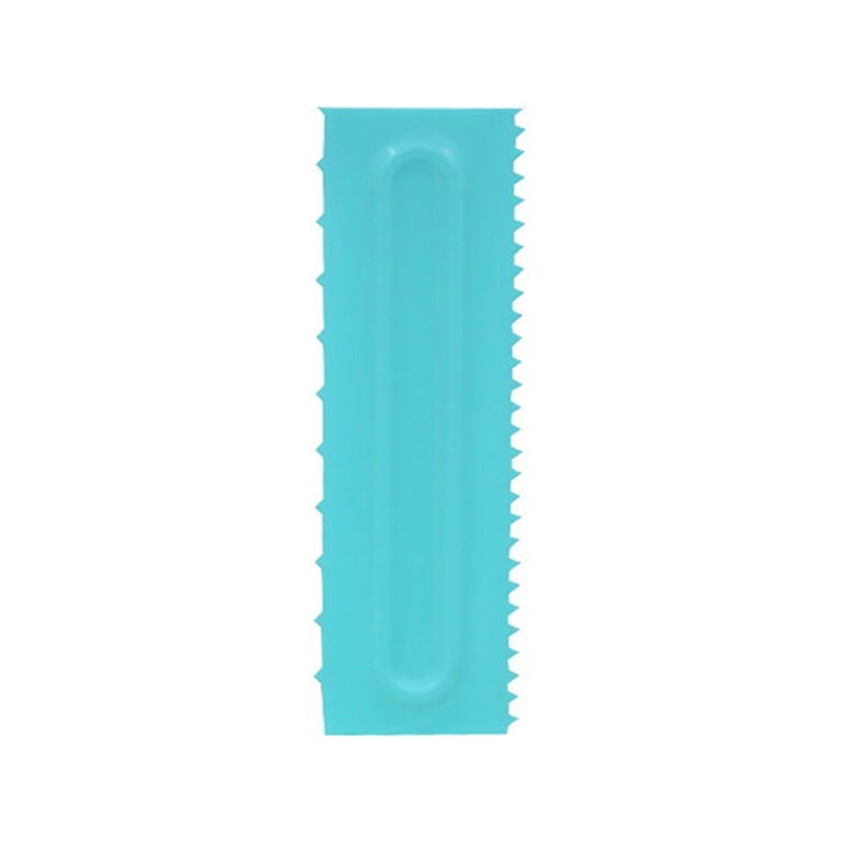 Plastic cake scrapper comb design 5