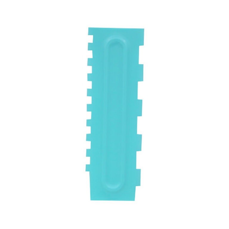 Plastic cake scrapper comb design 9