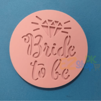 Bride to be cake stamp