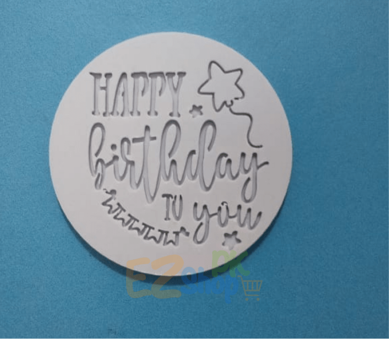 Happy Birthday Cake Stamp 2
