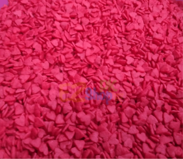 Imported Red Heart Confettis Sprinkles 30gm
