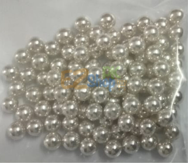 Imported 7mm Silver Pearls Sprinkles 30gm