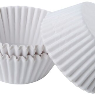 White Cupcake Liner 8 cm Base 3.2 cm 1000 Pcs